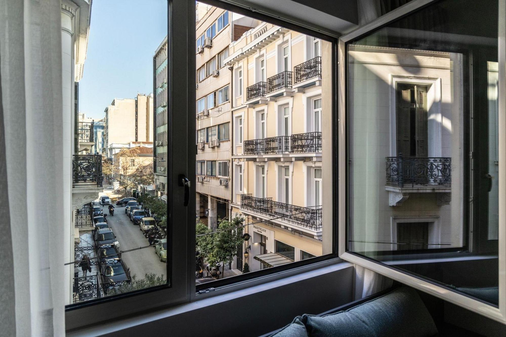 Celestial Athens Suites At Praxitelous Kültér fotó